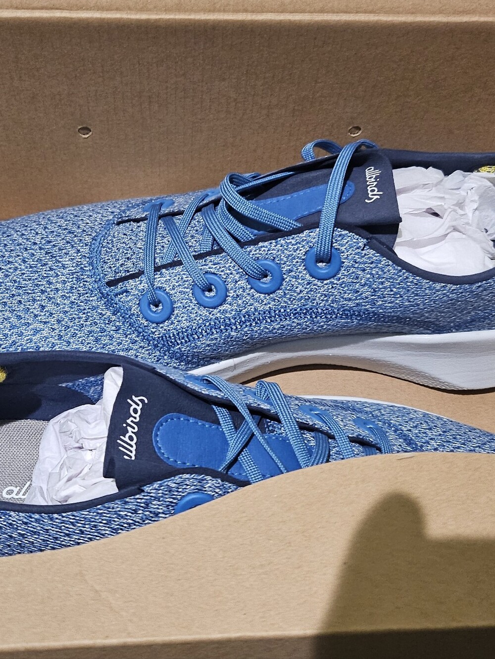 Allbirds Men’s Blue Knit Casual Sneakers
